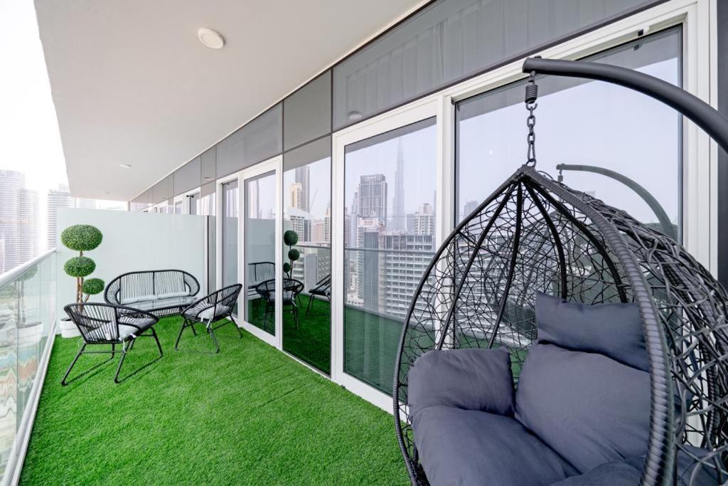 Alluring 1 Bd Apartment In Business Bay With Burj Khalifa View Dubai Ngoại thất bức ảnh