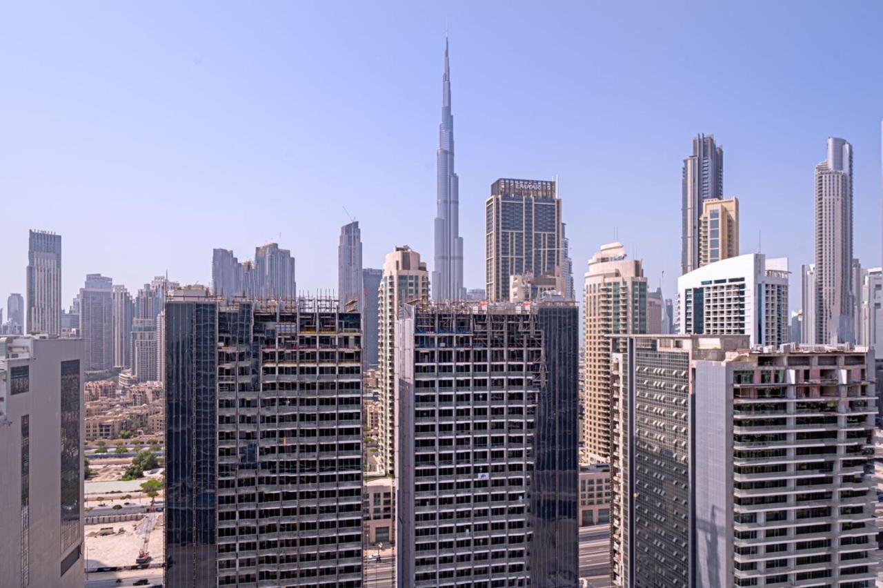 Alluring 1 Bd Apartment In Business Bay With Burj Khalifa View Dubai Ngoại thất bức ảnh